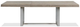 Riverside Furniture Intrigue Hazelwood Rectangular Dining Table with Stainless Steel Base-2