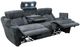 Parker House® Dalton Lucky Charcoal Power Reclining Sofa-2