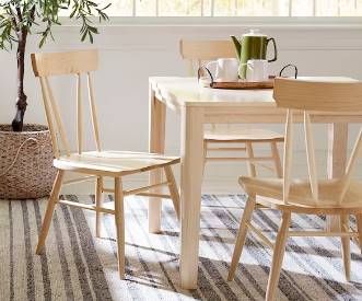 Bassett® Furniture BenchMade Origins Dandridge Natural Square Dining Table with Two Leaf-3