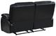 Coaster® Camila Black Manual Reclining Loveseat-4
