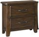 Bernards Danville Brown Nightstand-0