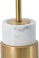 A & B Home Brass/White Table Lamp-4