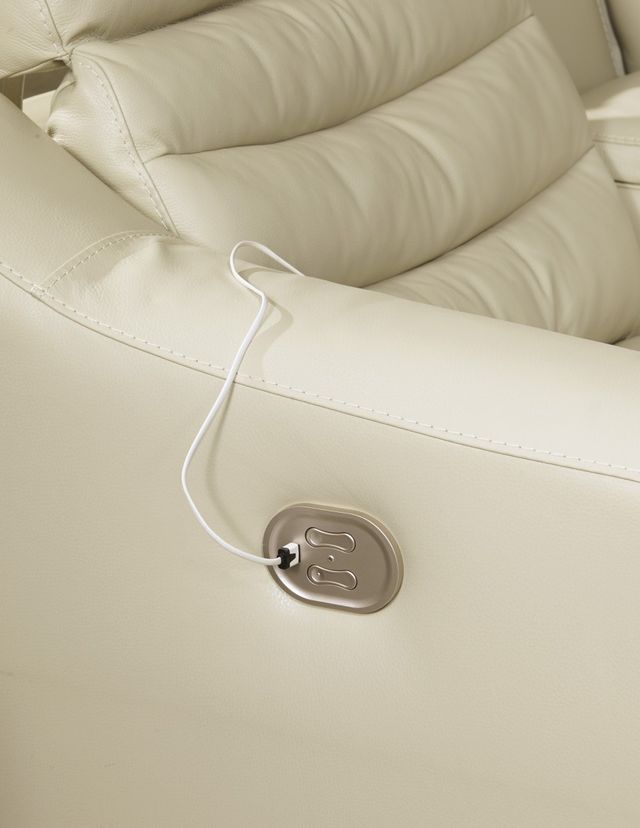 Signature Design by Ashley® Center Line 3-Piece Cream Power Reclining Sectional-1