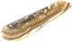 A & B Home Minerva Beige/Black Hand-Carved Zebra Onyx Bowl-0