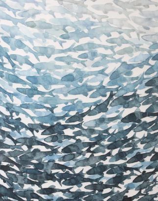 StyleCraft Deeper Blue Wall Art-1
