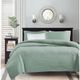 Olliix by Madison Park Seafoam King/California King Quebec Reversible Coverlet Set-2