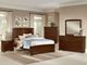 Vaughan-Bassett Transitions Dark Cherry Queen Bedroom Collection-0
