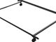 Rize Home Deluxe Twin/Full/Queen Bed Frame with Rug Rollers and 4 Legs-1