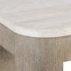 Bernhardt Living Loggia Beige Console Table with Aria Base-5