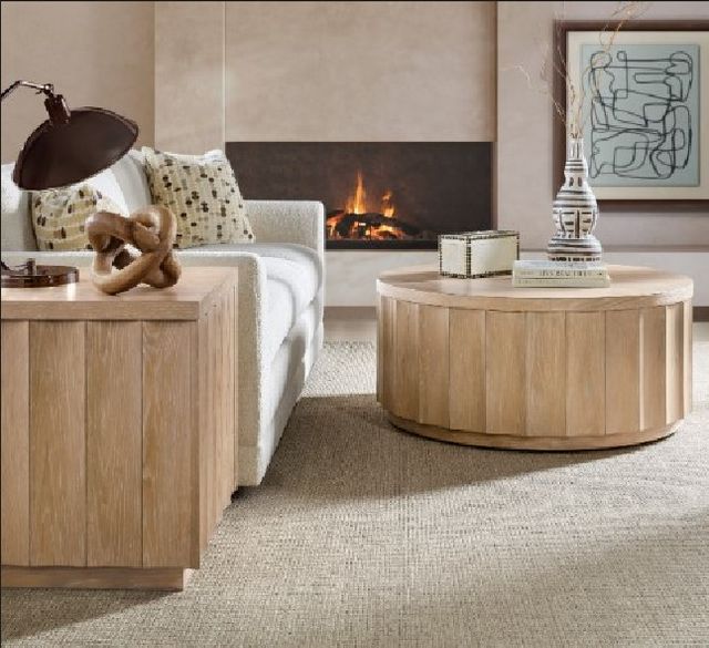 Hooker® Furniture Commerce and Market Willow Light Natural Coffee Table -1