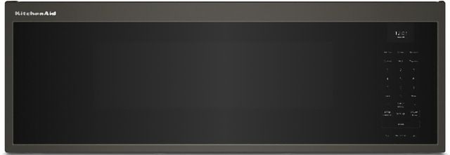 KitchenAid® 30" 1.1 Cu. Ft. Black Ore Over the Range Microwave-0