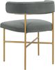 TOV Furniture Kim Grey Performance Velvet Chair-1