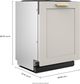 KitchenAid® 24" Panel Ready Top Control Built-In Dishwasher-3