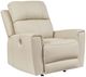 Signature Design by Ashley® Dahlmoore Almond Power Rocker Recliner-0