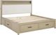 Signature Design by Ashley® Calmoro Gray Queen Storage Bookcase Bed-5