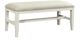 Aspenhome® Charlotte White Bench-0