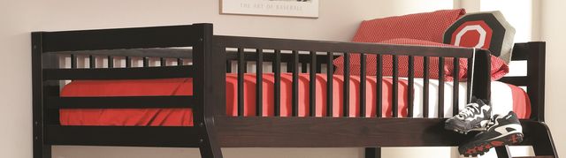 Coaster®Ashton Cappuccino Twin Over Full Headboard and Footboard-2