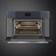 Smeg 30" Neptune Gray Oven/Micro Combo Electric Wall Oven-2