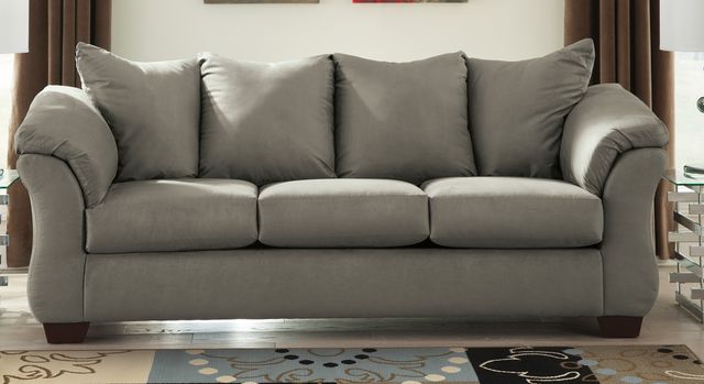 Signature Design by Ashley® Darcy Cobblestone Sofa-1