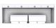 Vent-A-Hood® Designer Series 66" White Wall Mounted Range Hood-1