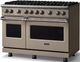 Viking® 5 Series 48" Nantucket Pro Style Gas (LP) Range with Polished Chrome Trim-2