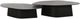 TOV Furniture Roche 2-Piece Black Nesting Coffee Table Set-4