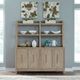 Liberty Furniture Brentwood 2-Piece Sandstone Sideboard and Hutch Set-1