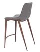 Zuo® Modern Magnus Slate Gray/Walnut Counter Stool-3