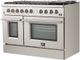 FORNO® Alta Qualita 48" Stainless Steel Freestanding Gas Range-2