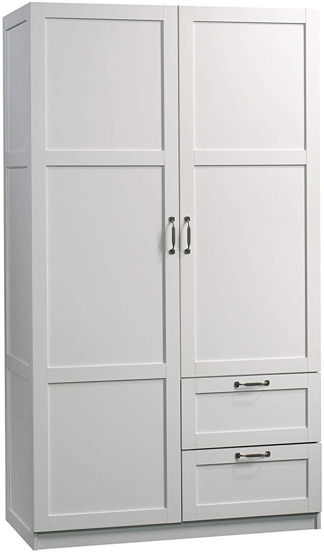 Sauder® Select White Wardrobe/Storage Cabinet-0