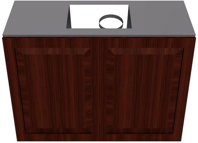 Vent-A-Hood® 36" Gunsmoke Tilt-Out Wall Mounted Range Hood-0