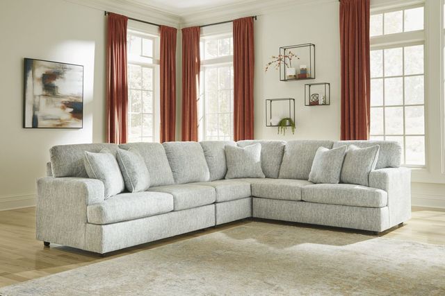 Signature Design by Ashley® Playwrite 4-Piece Gray Sectional-2