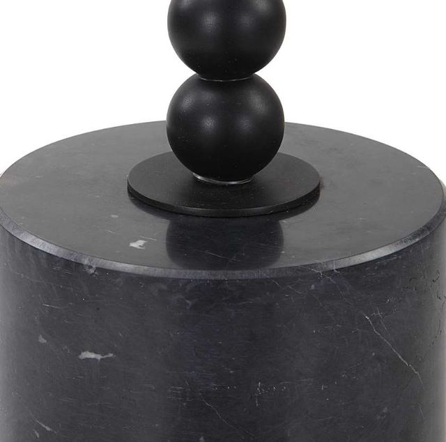 Uttermost® Bead Black Drink Table-3