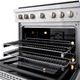 ZLINE Paramount Series 36" Stainless Steel Pro Style Dual Fuel Range with 6 Burner DuoPro™ Cooktop and Electric Convection Oven-3