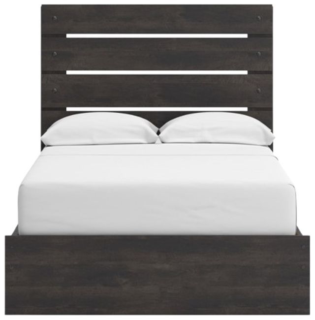 Signature Design by Ashley® Hollivern Dark Gray Full Panel Storage Bed-1