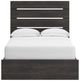 Signature Design by Ashley® Hollivern Dark Gray Full Panel Storage Bed-1