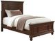Liberty Furniture Industries Rustic Traditions 4-Piece Rustic Cherry Twin Panel Bedroom Set-2