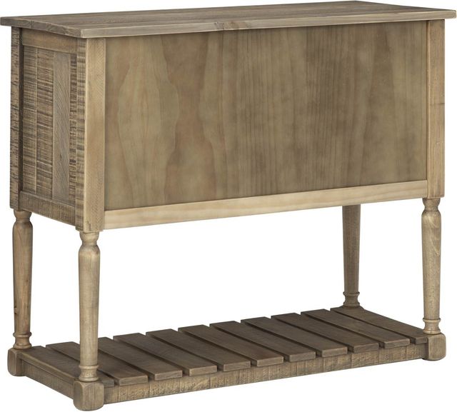 Signature Design by Ashley® Lennick Antique Brown Accent Cabinet-2