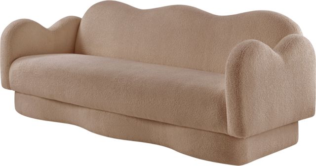 Meridian Furniture Bloom Beige Upholstered Sofa-2