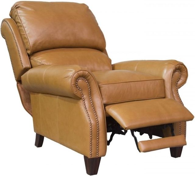 BarcaLounger® Churchill Shoreham Ponytail Leather Manual Recliner-1