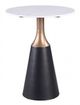 Furniture of America® Streatham 3-Piece Black/Gold/White Counter Table Set-3