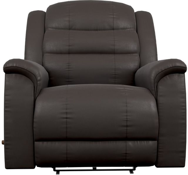 La-Z-Boy® Redwood Chocolate Leather Manual Wall Recliner-1