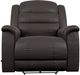 La-Z-Boy® Redwood Chocolate Leather Manual Wall Recliner-1