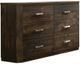 ACME Furniture Elettra Rustic Walnut Dresser-0