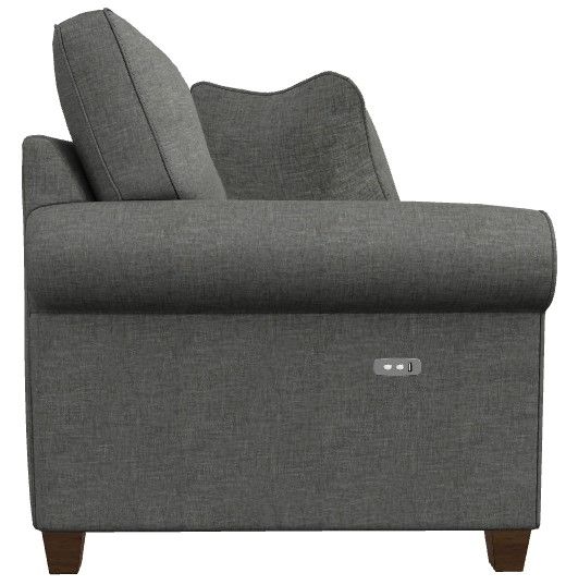 La-Z-Boy® Colby duo® Charcoal Power Reclining Sofa-2