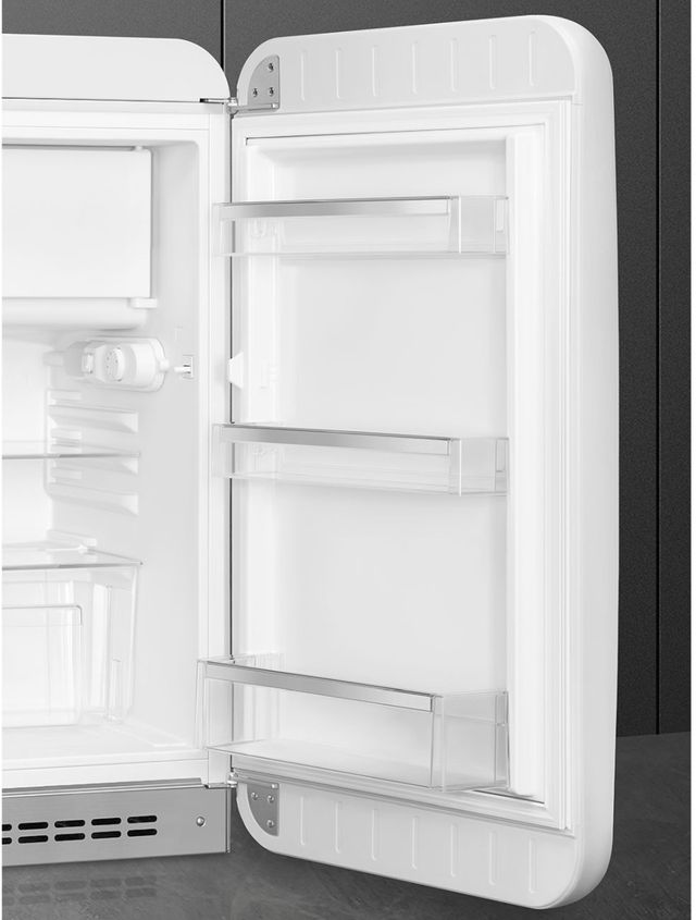 Smeg 21" 4.5 Cu. Ft. White Compact Refrigerator-2