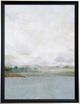 Stylecraft Hazy Shore Black/Green/Light Blue/White Wall Art -0