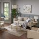 Olliix by Madison Park Signature White/Gold Bordeaux Coffee Table-4