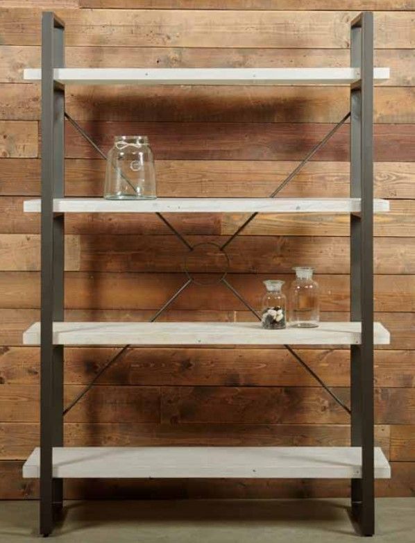 Hammary® Reclamation Place White Sand Etagere-1
