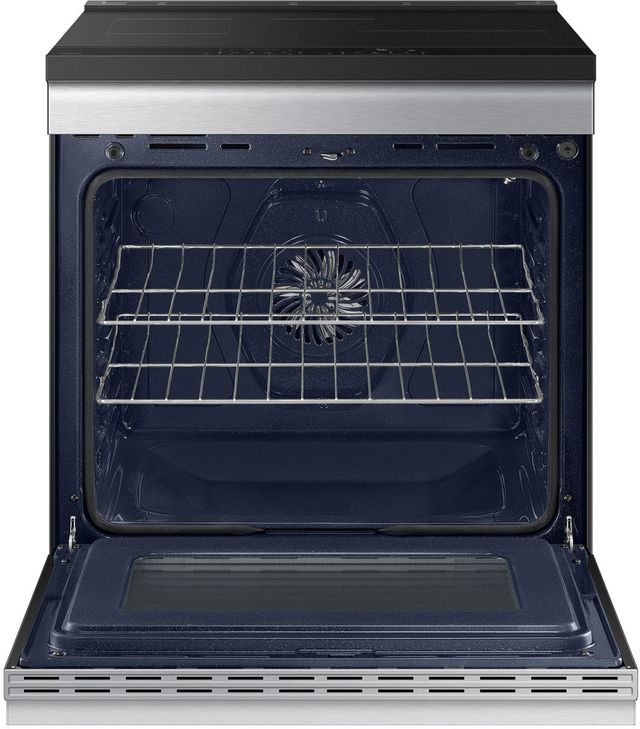 Samsung® Bespoke 30" Fingerprint Resistant Stainless Steel Slide In Induction Range-2